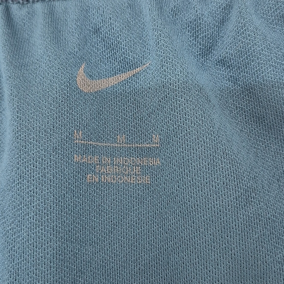 Nike Retro Blue and White Athletic Shorts - Picture 4 of 7